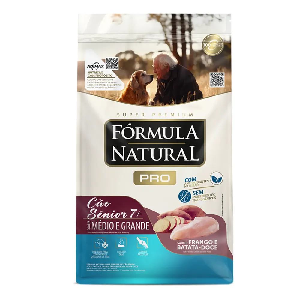 Ração Fórmula Natural Pro Cães Sênior Médio e Grande