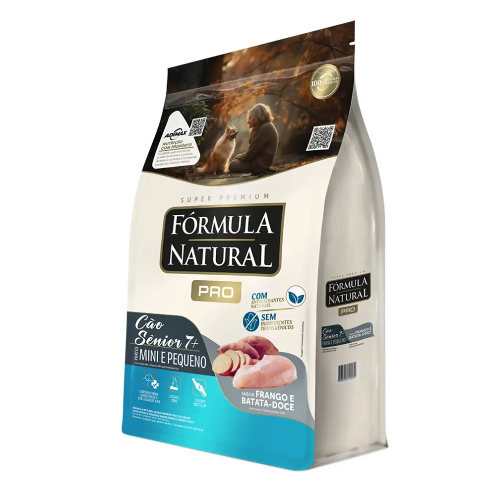Ração Fórmula Natural Pro Cães Sênior Mini e Pequeno Frango e Batata-doce — foto 3
