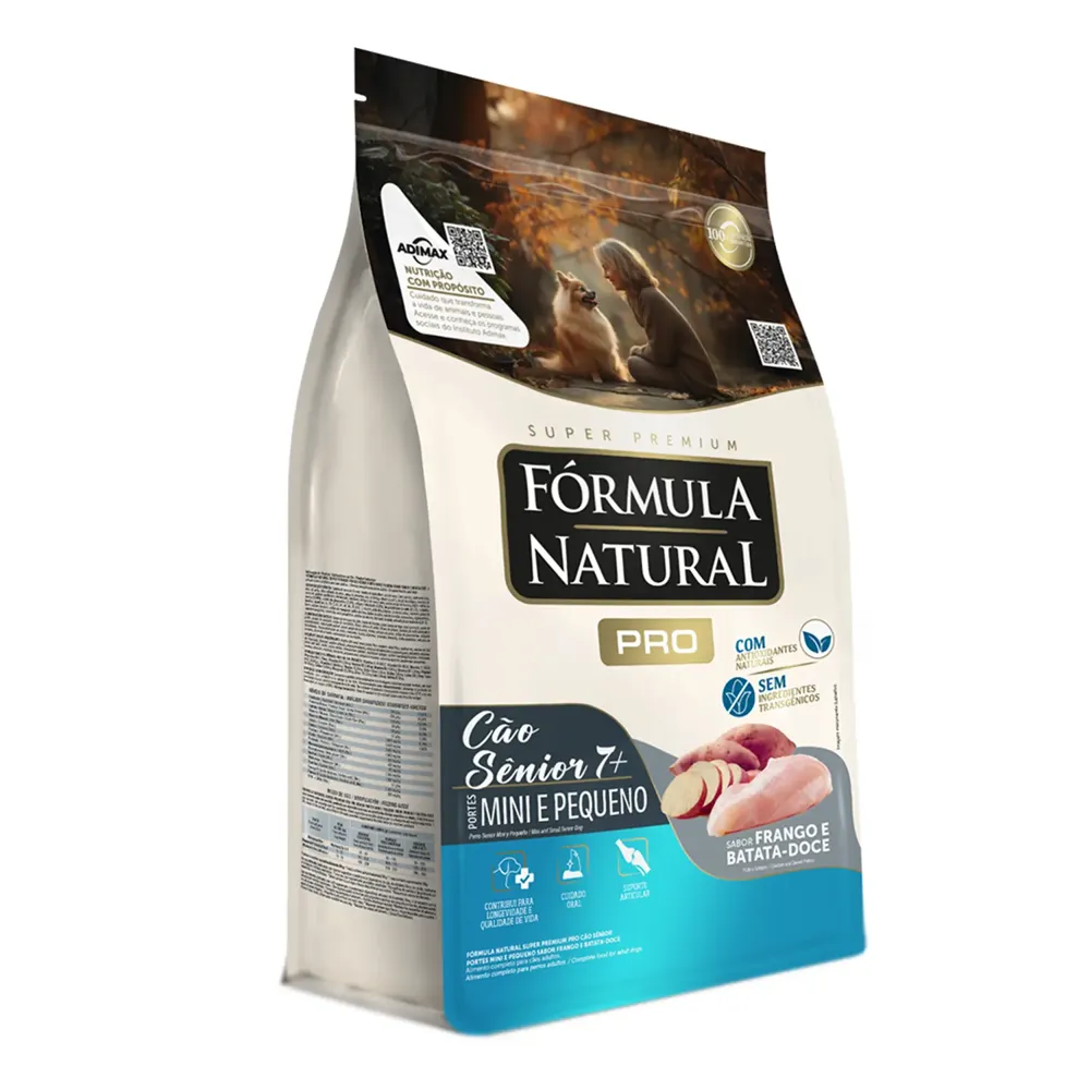 Ração Fórmula Natural Pro Cães Sênior Mini e Pequeno Frango e Batata-doce — foto 6