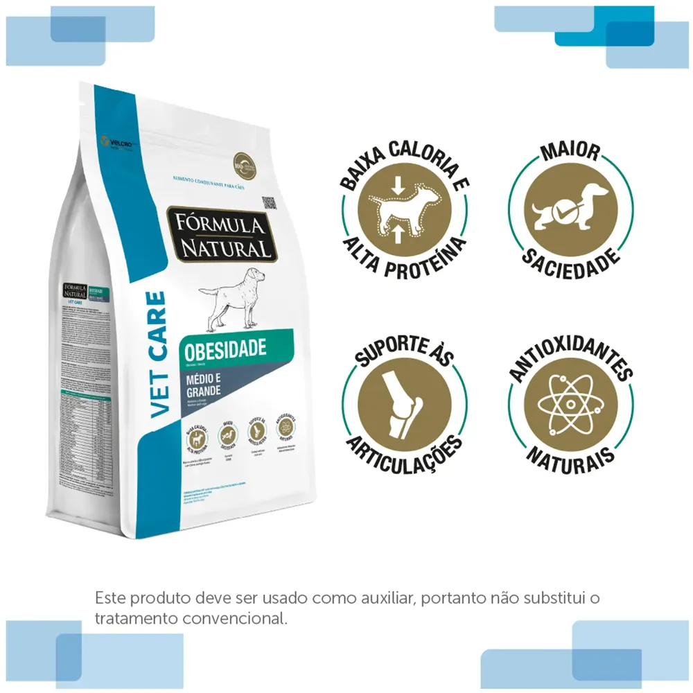 Ração Fórmula Natural Vet Care Obesidade Cães Médio e Grande — foto 4