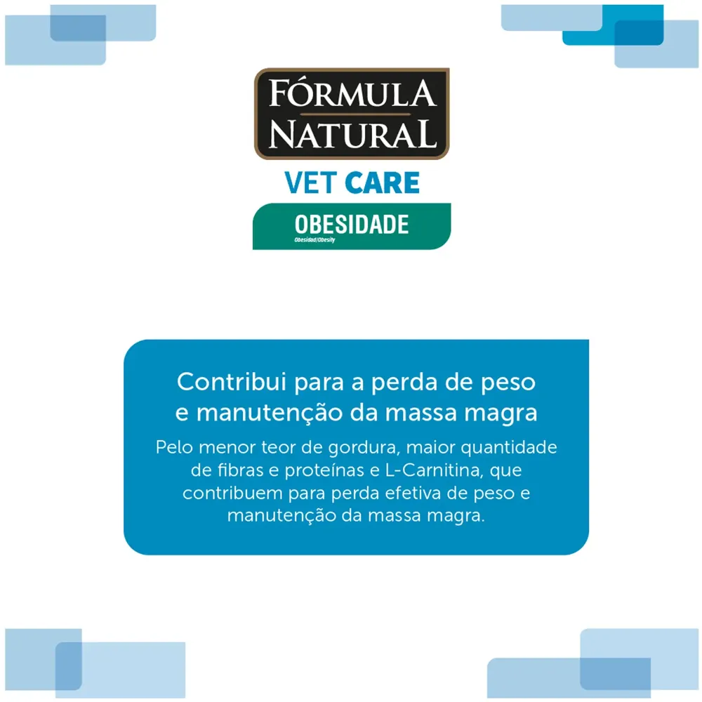 Ração Fórmula Natural Vet Care Obesidade Cães Médio e Grande — foto 5