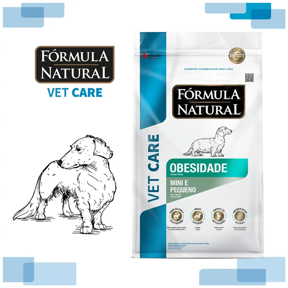 Ração Fórmula Natural Vet Care Obesidade Cães Mini e Pequeno — foto 2