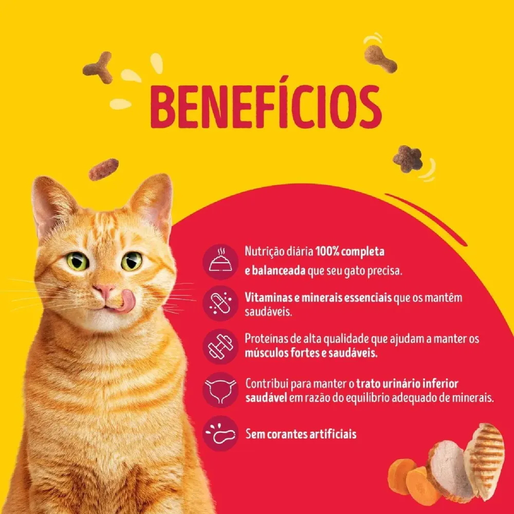 Ração Friskies Gatos Adultos Delícias da Granja Frango — foto 4
