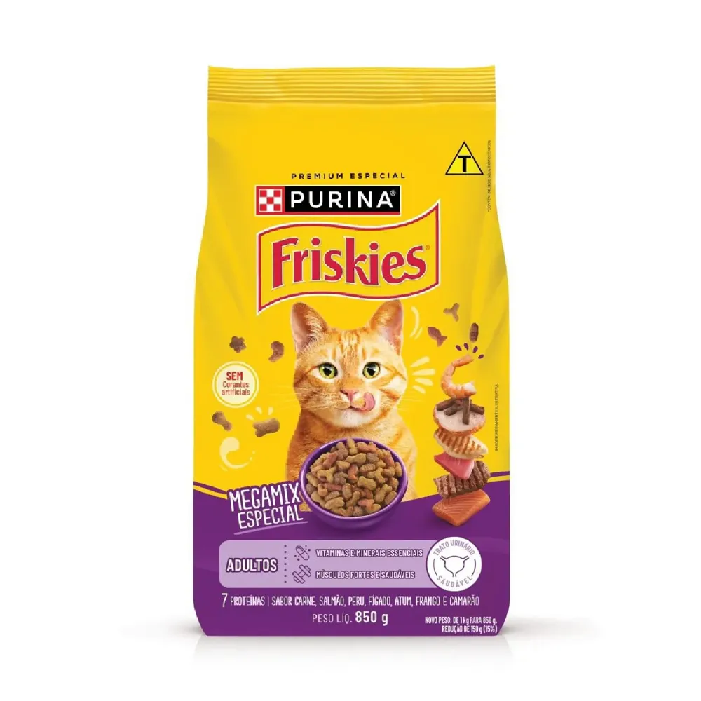 Ração Friskies Gatos Adultos Megamix