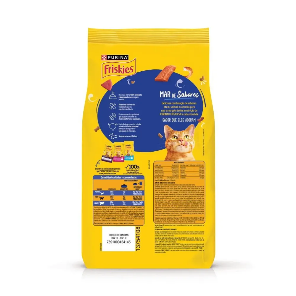 Ração Friskies Gatos Adultos Mar de Sabores — foto 3