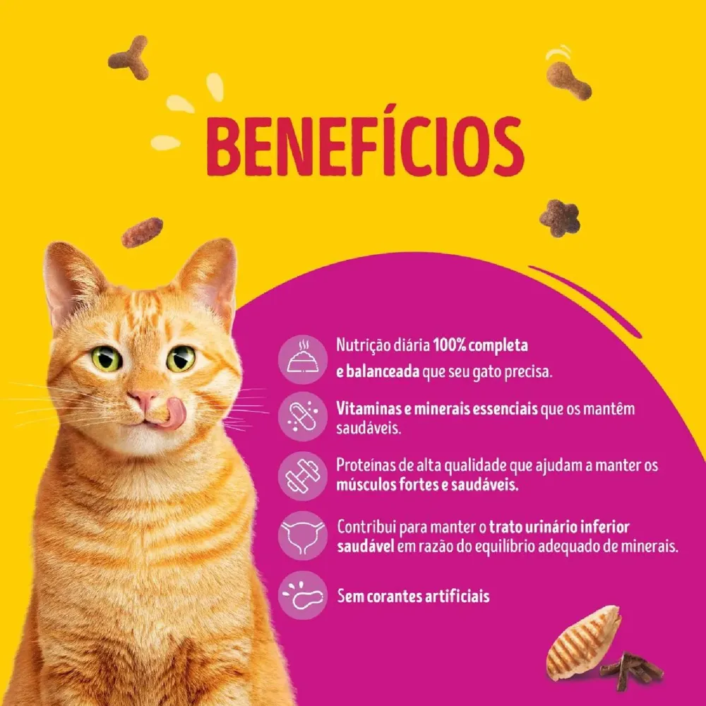 Ração Friskies Gatos Adultos Mix de Carnes — foto 5