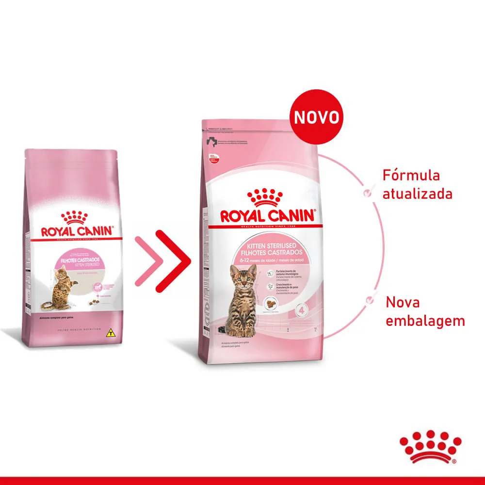 Ração Royal Canin Gatos Filhotes Castrados — foto 2