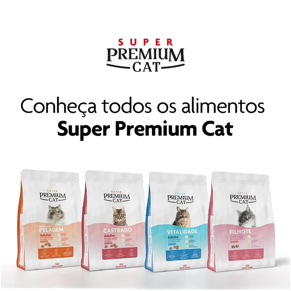 Ração Royal Canin Super Premium Cat Beleza da Pelagem para Gatos Adultos — foto 5