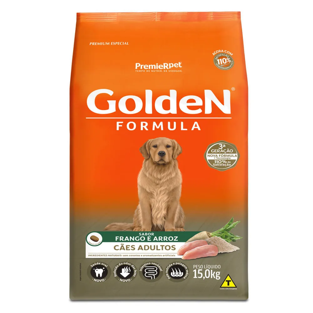 Ração Golden Formula Cães Adultos Frango, Arroz e Vegetais — foto 4