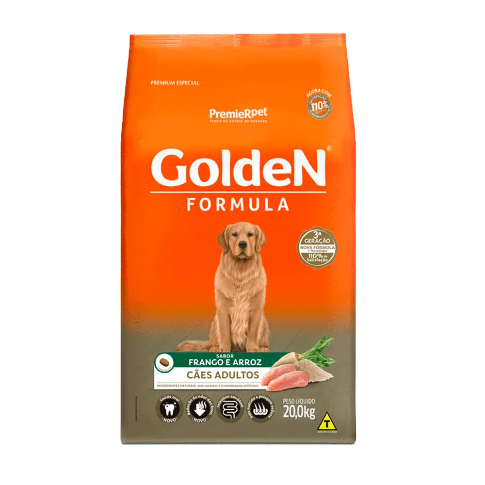 Ração Golden Formula Cães Adultos Frango, Arroz e Vegetais — foto 6