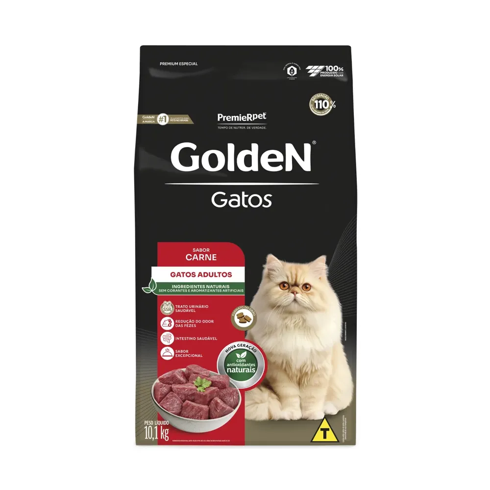 Ração Golden Gatos Adultos Carne — foto 5