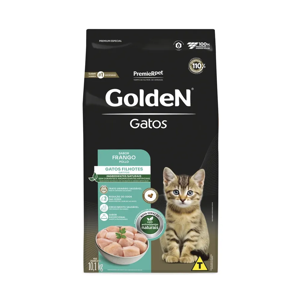 Ração Golden Gatos Filhotes Sabor Frango — foto 5