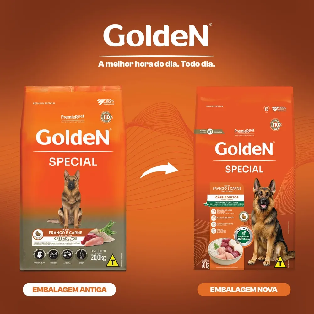 Ração Golden Special para Cães Adultos Frango e Carne — foto 4