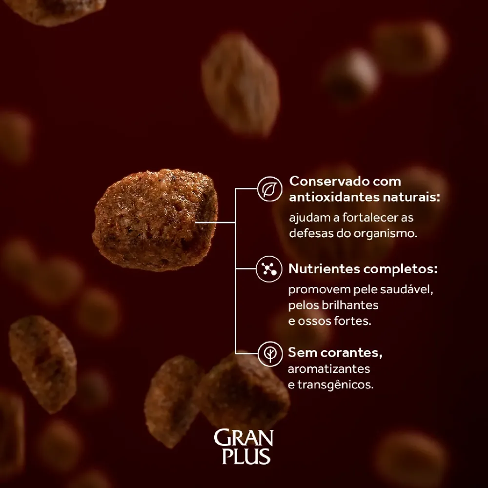 Ração GranPlus Gourmet Cães Filhotes Médio e Grande Ovelha e Arroz — foto 5
