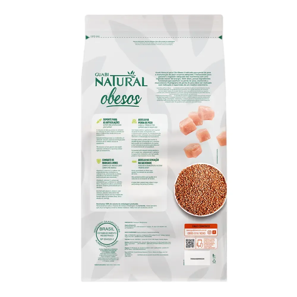 Ração Guabi Natural Cães Adultos Obesos — foto 6