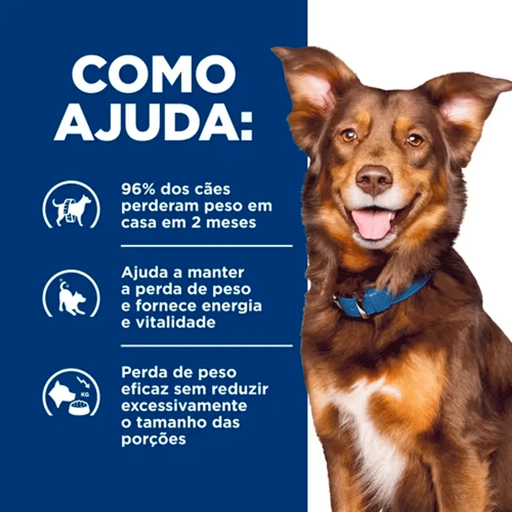 Ração Hill's Prescription Diet Metabolic Obesidade Cães Adultos — foto 4