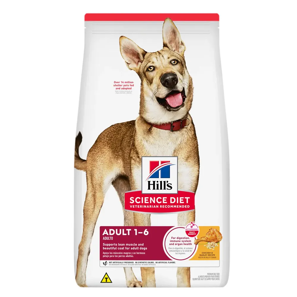Ração Hill's Science Diet para Cães Adultos Sabor Frango