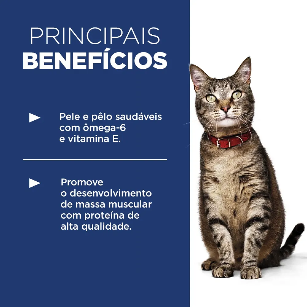 Ração Hill's Science Diet para Gatos Adultos Sabor Frango — foto 3