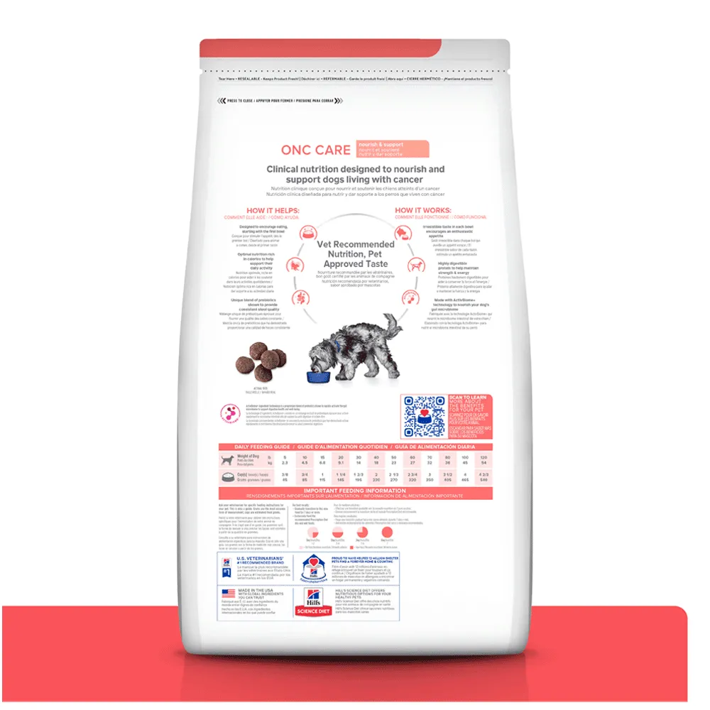 Ração Hill's Prescription Diet Cães ONC Care Cuidado Oncológico — foto 3