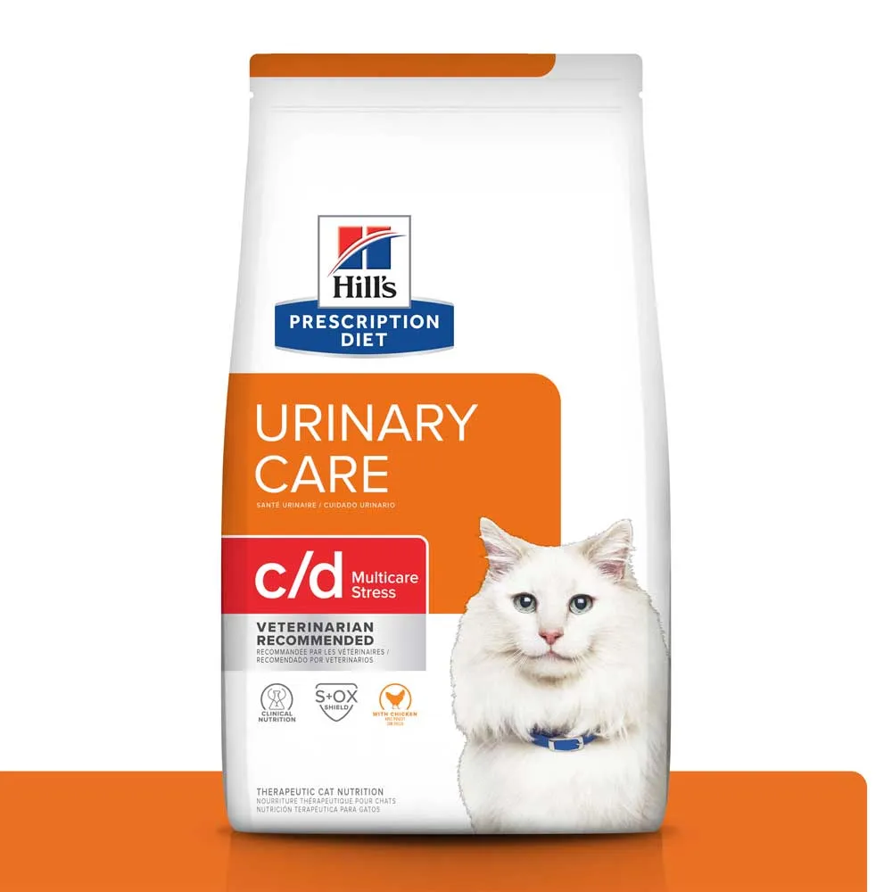 Ração Hill's Prescription Diet C/D Multicare Stress Gatos Adultos Cuidado Urinário — foto 3