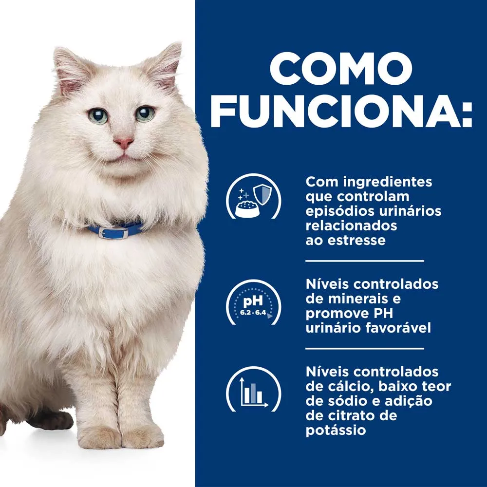 Ração Hill's Prescription Diet C/D Multicare Stress Gatos Adultos Cuidado Urinário — foto 6