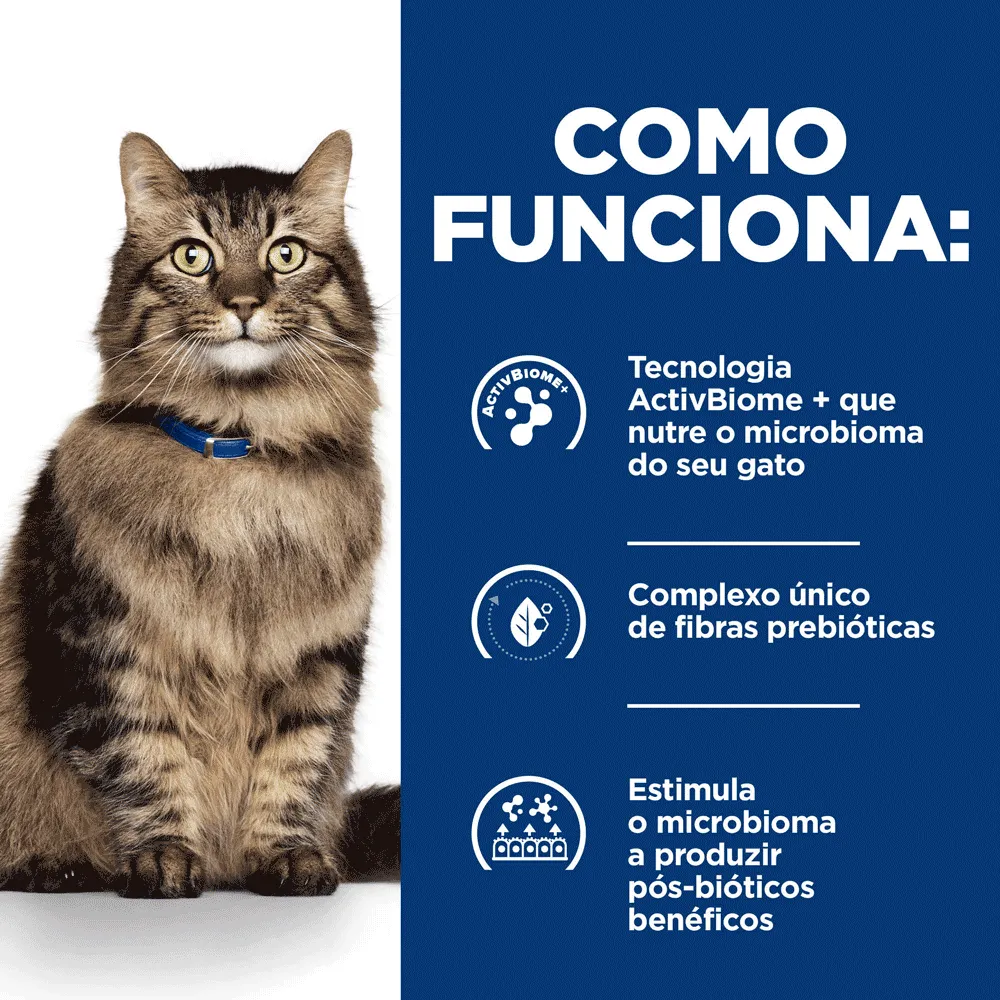 Ração Hill's Prescription Diet GI Biome Stress para Gatos Adultos Gastrointestinal — foto 6