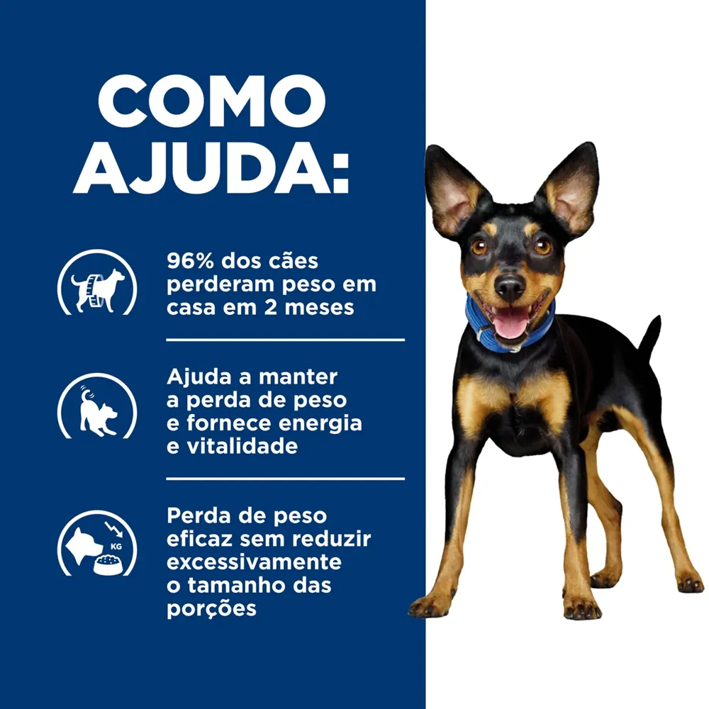 Ração Hill's Prescription Diet Metabolic Obesidade Cães Pedaços Pequenos — foto 4