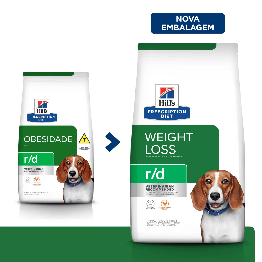 Ração Hill's Prescription Diet R/D Obesidade Cães Adultos — foto 2