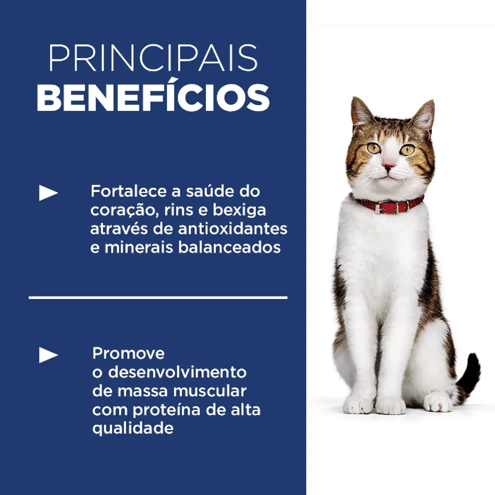 Ração Hill's Science Diet Adulto 7+ para Gatos Idosos Sabor Frango — foto 3