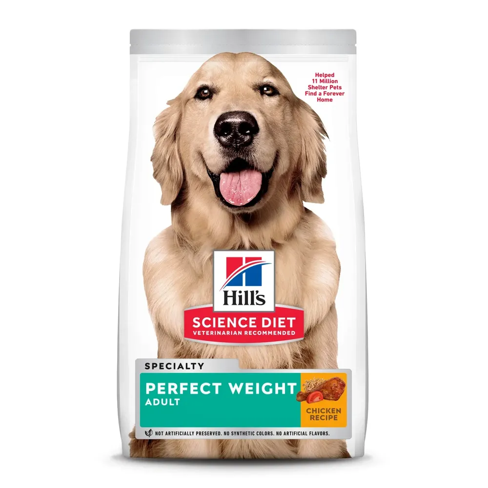 Ração Hill's Science Diet Peso Perfeito para Cães Adultos Sabor Frango