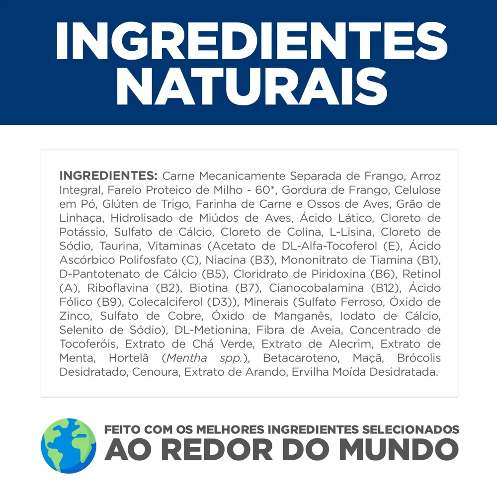 Ração Hill's Science Diet Saúde Dental para Gatos Adultos Sabor Frango — foto 4