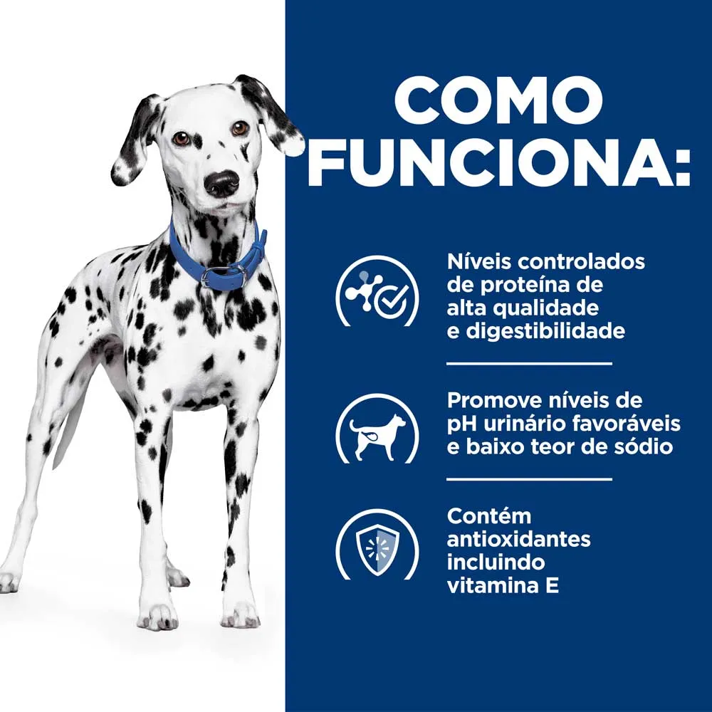 Ração Hill's Prescription Diet U/D Cães Adultos Cuidado Urinário — foto 3