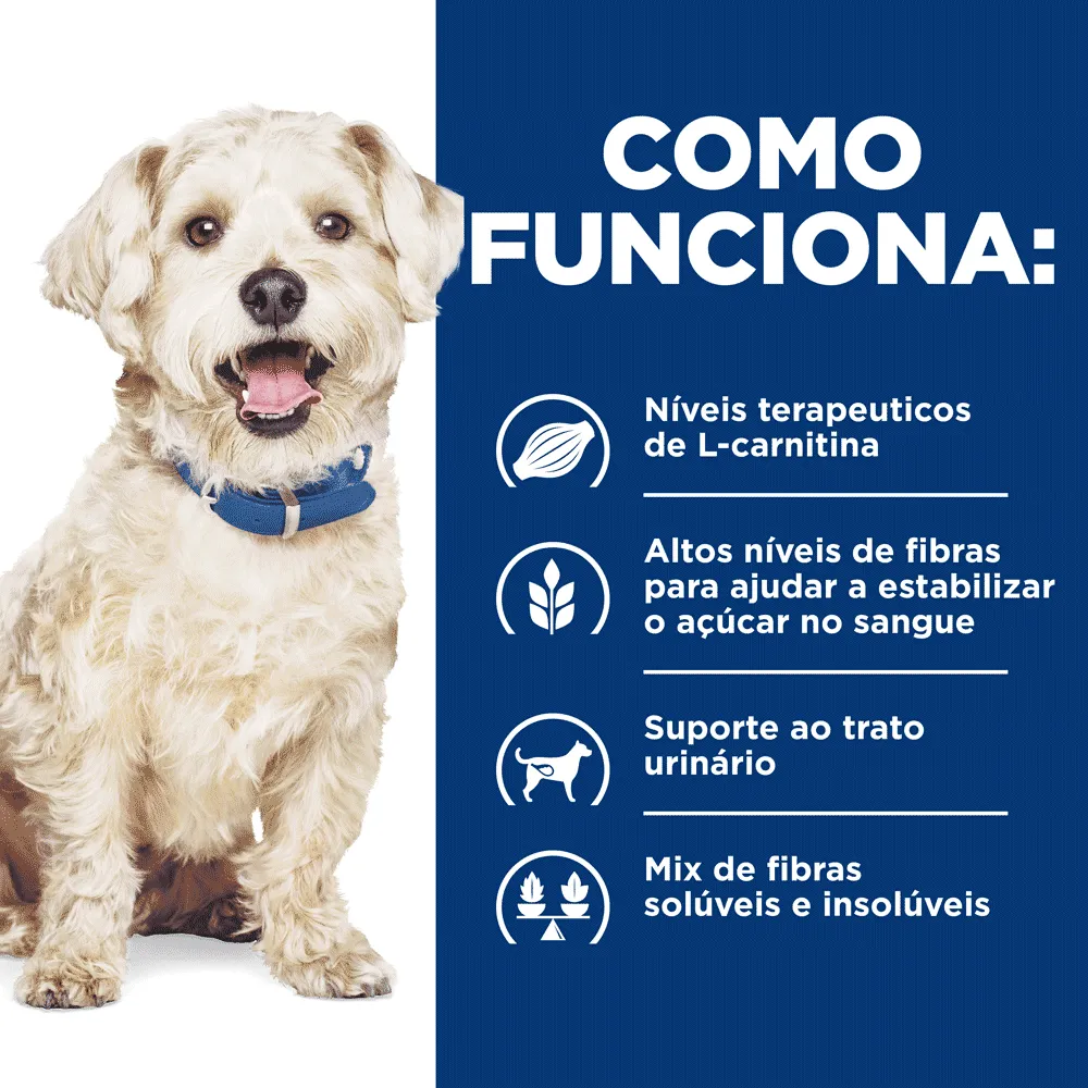 Ração Úmida Hill's Prescription Diet W/D Cães Adultos Controle do Peso e Glicêmico — foto 4