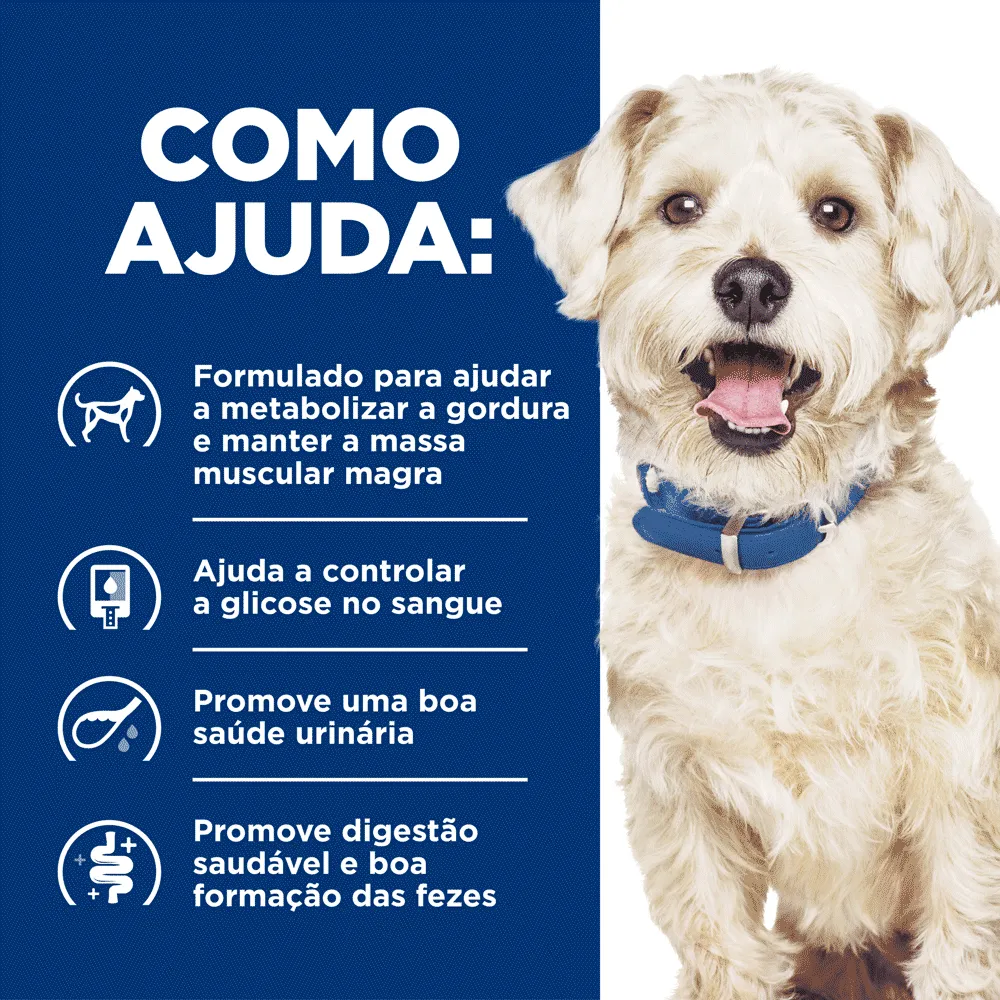 Ração Úmida Hill's Prescription Diet W/D Cães Adultos Controle do Peso e Glicêmico — foto 5