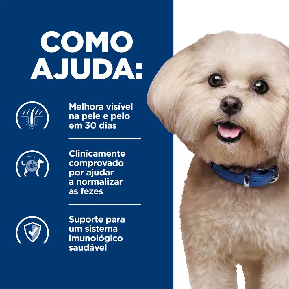 Ração Hill's Prescription Diet Z/D Cães Adultos Pedaços Pequenos Alergias Alimentares e da Pele — foto 5