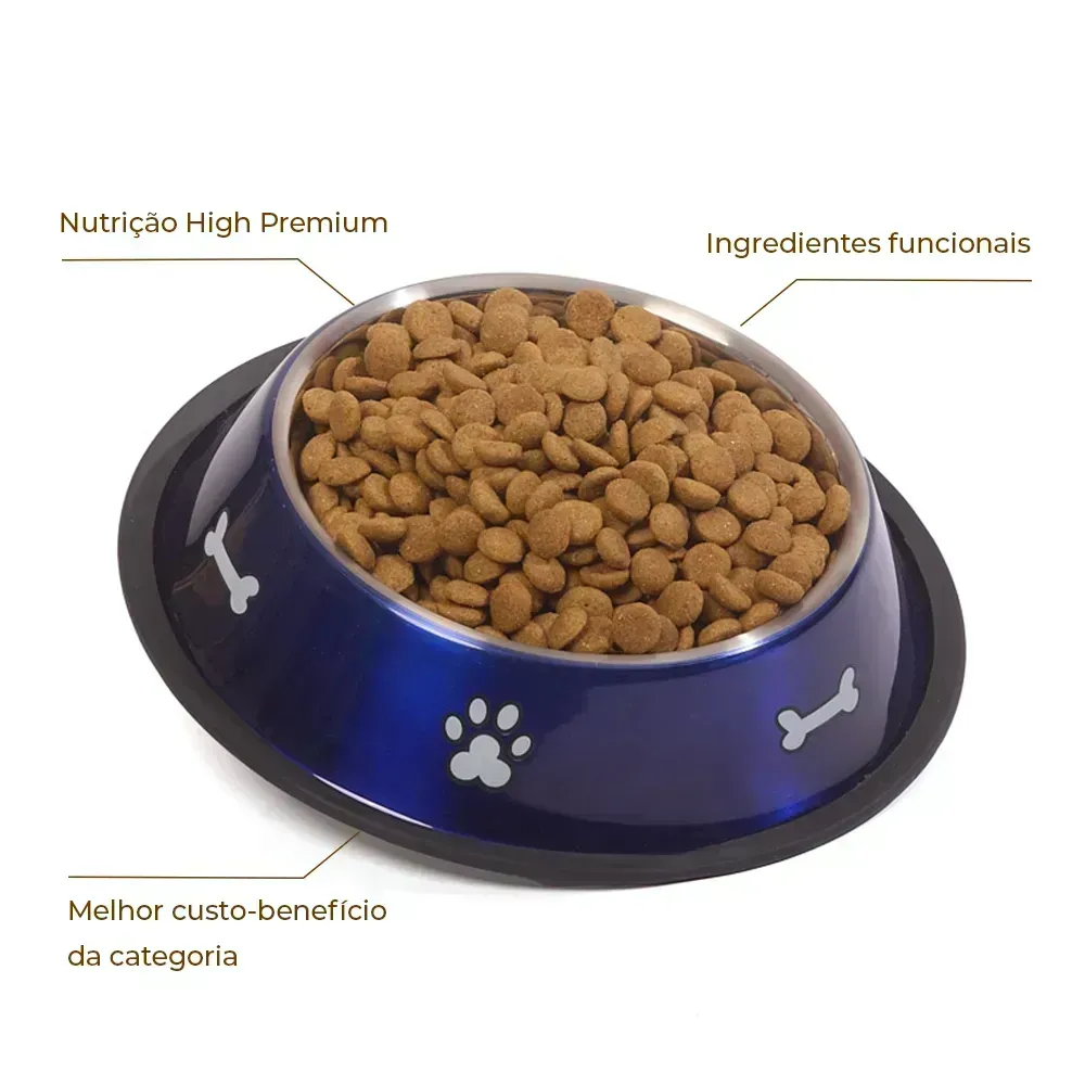 Ração Joy High Premium Cães Adultos Raças Médias e Grandes Frango e Carne — foto 4