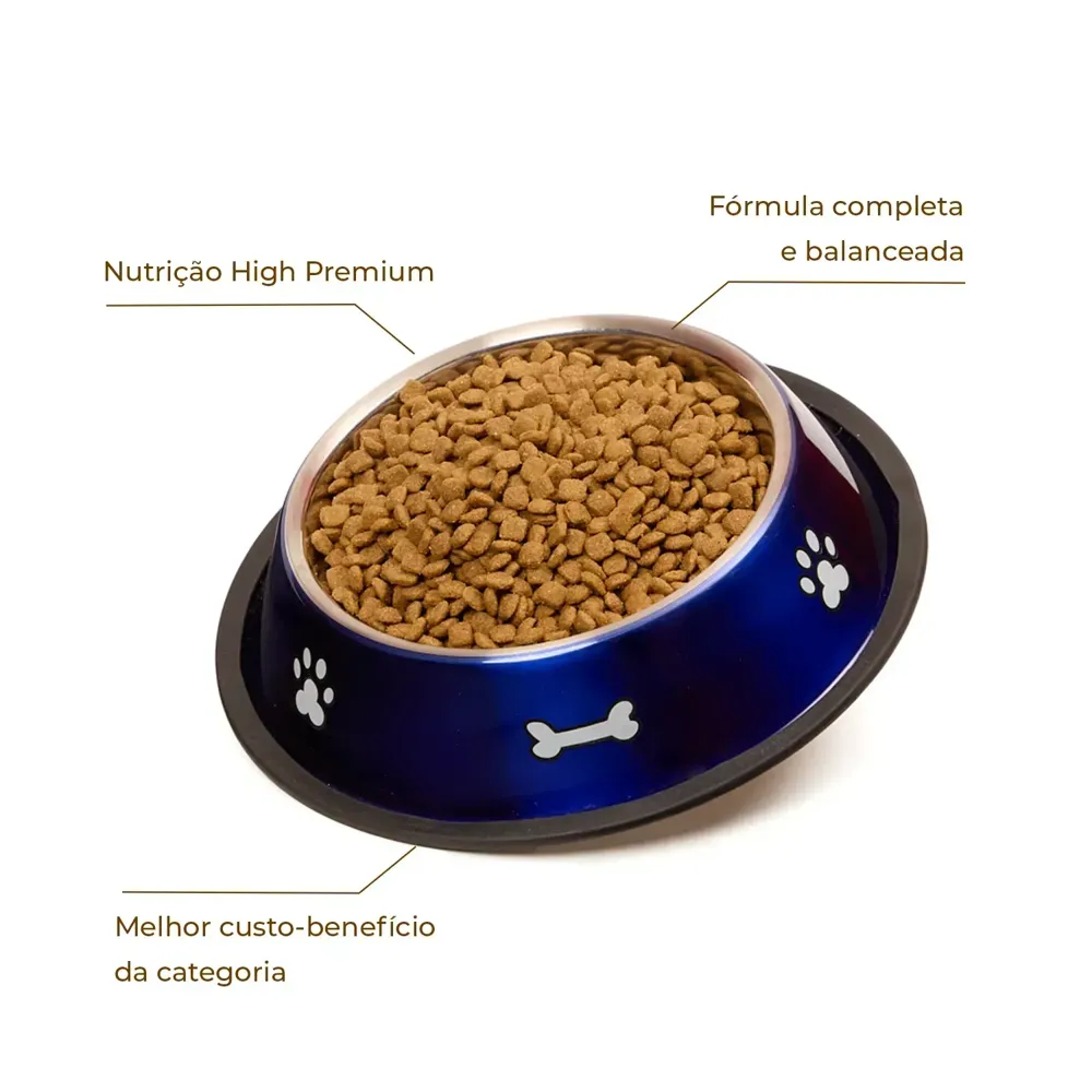 Ração Joy High Premium Cães Adultos Raças Pequenas Frango e Carne — foto 4
