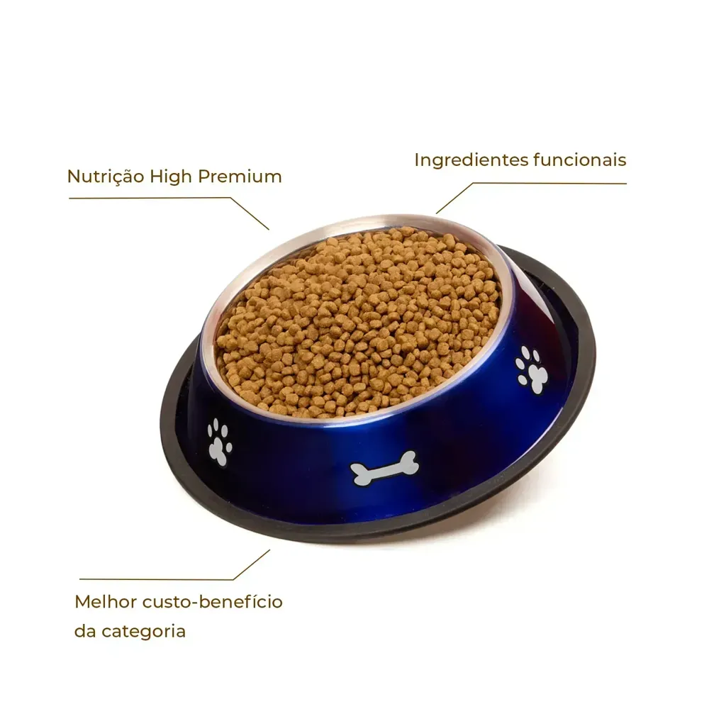 Ração Joy High Premium Cães Filhotes Raças Pequenas Frango e Carne — foto 4