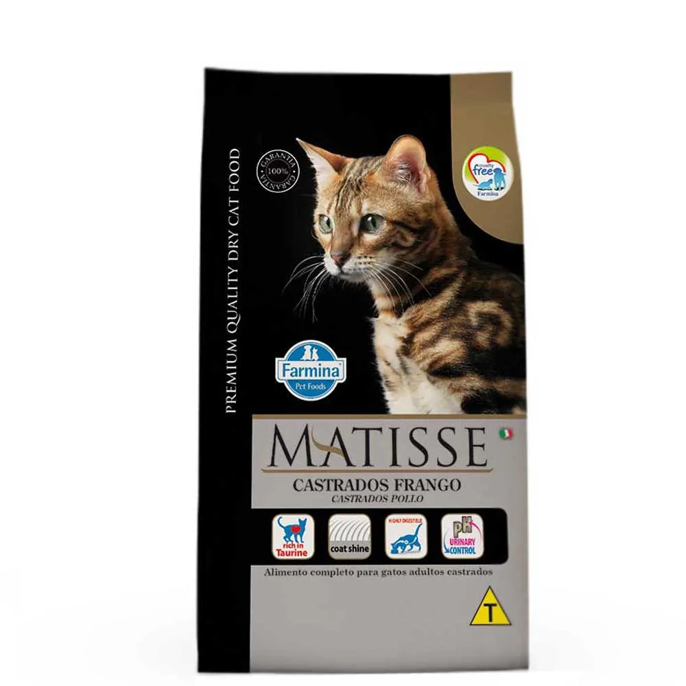 Ração Matisse Gatos Castrados Frango — foto 2