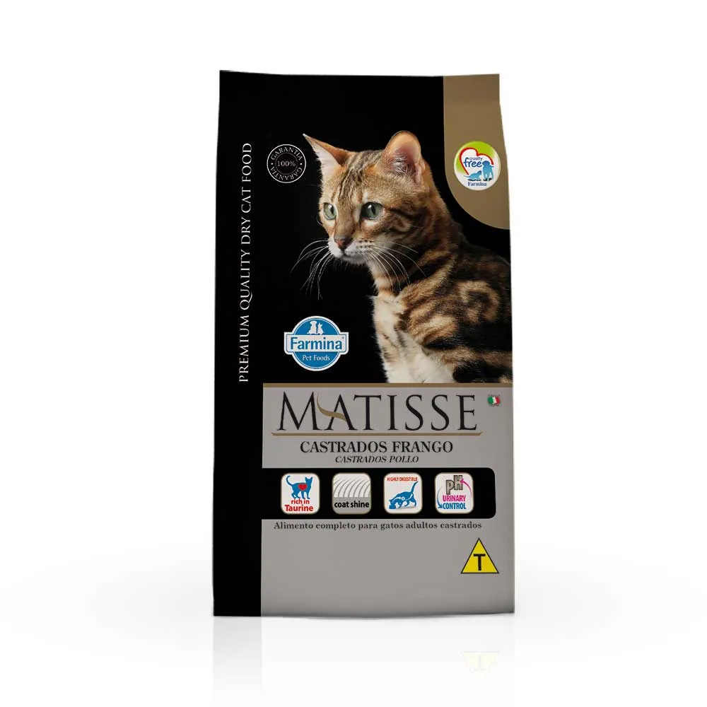 Ração Matisse Gatos Castrados Frango — foto 3