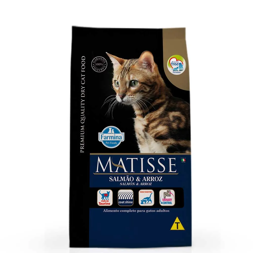 Ração Matisse Gatos Adultos Salmão e Arroz — foto 2