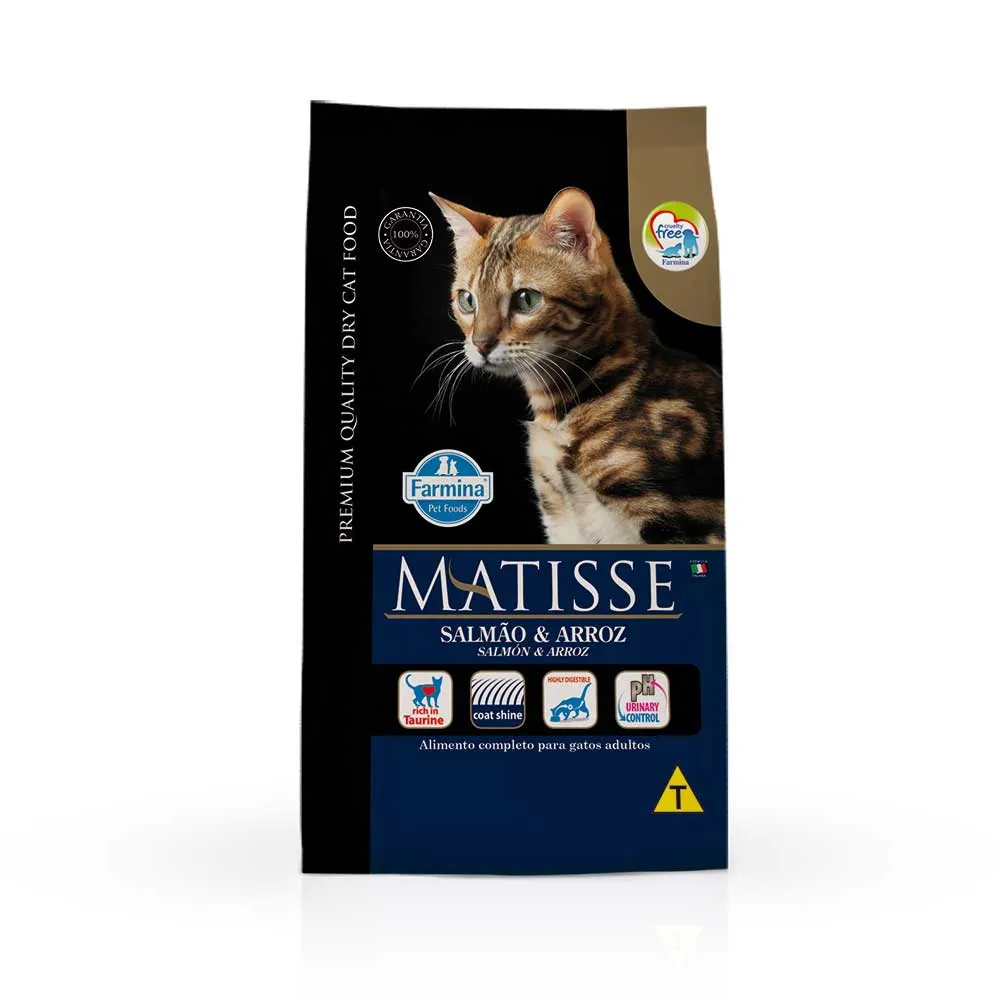 Ração Matisse Gatos Adultos Salmão e Arroz — foto 3