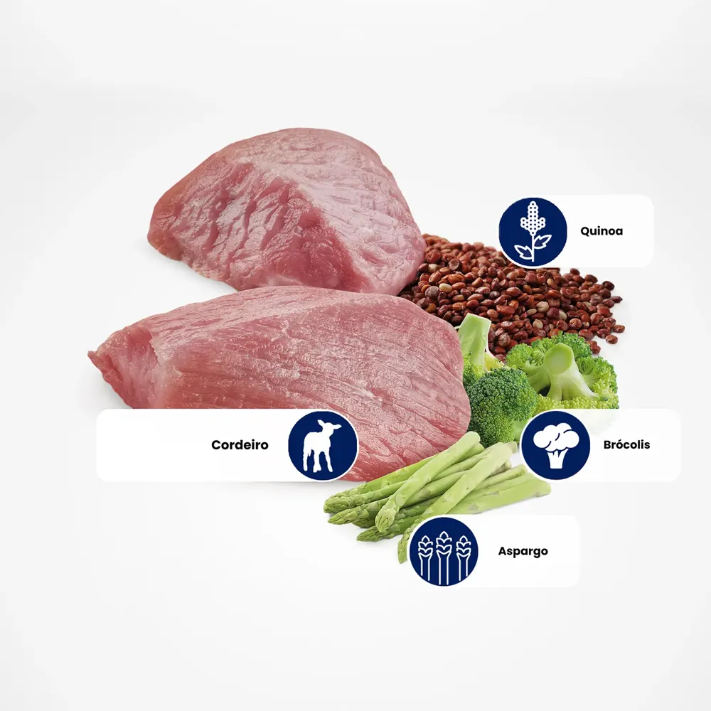 Ração N&D Quinoa Controle de Peso Cães Adultos Raças Mini Cordeiro — foto 5