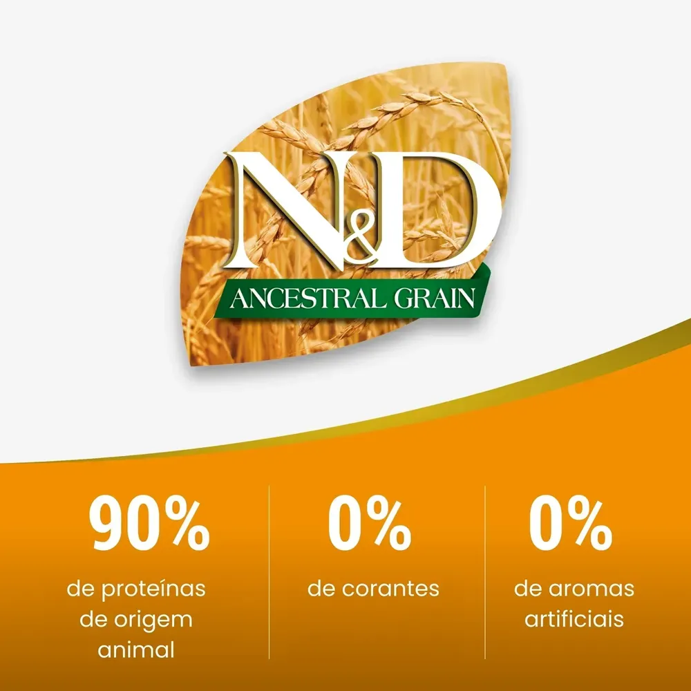 Ração N&D Ancestral Grain Cães Adultos Mini Frango — foto 5