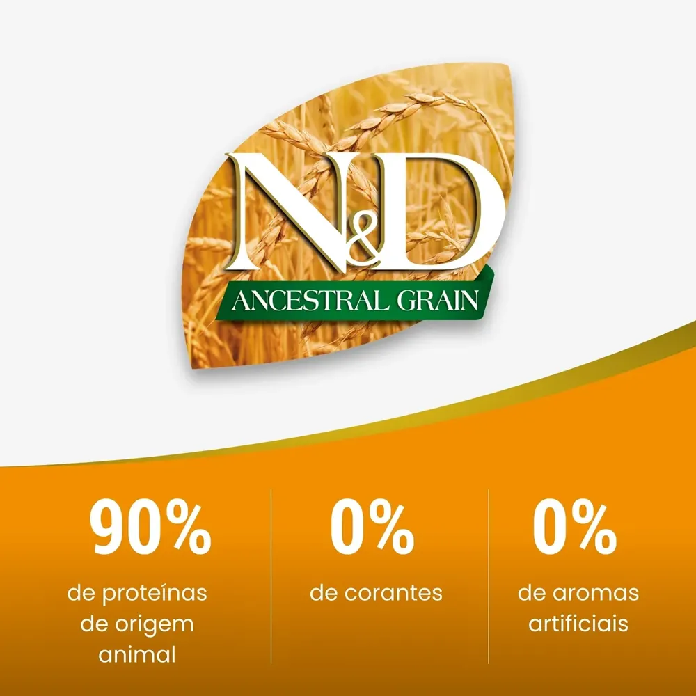 Ração N&D Ancestral Grain Gatos Adultos Frango e Romã — foto 5