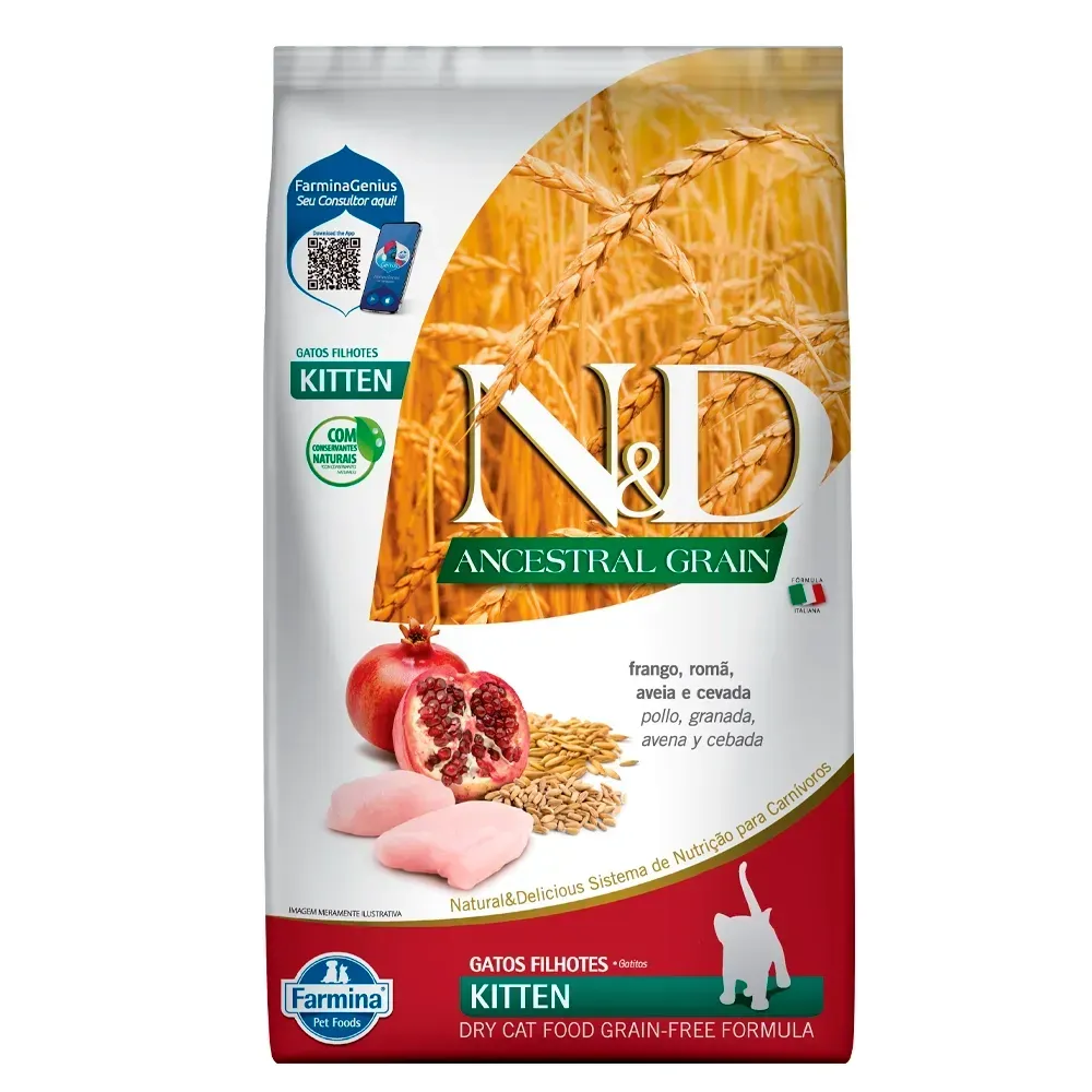 Ração N&D Ancestral Grain Gatos Filhotes Frango — foto 2