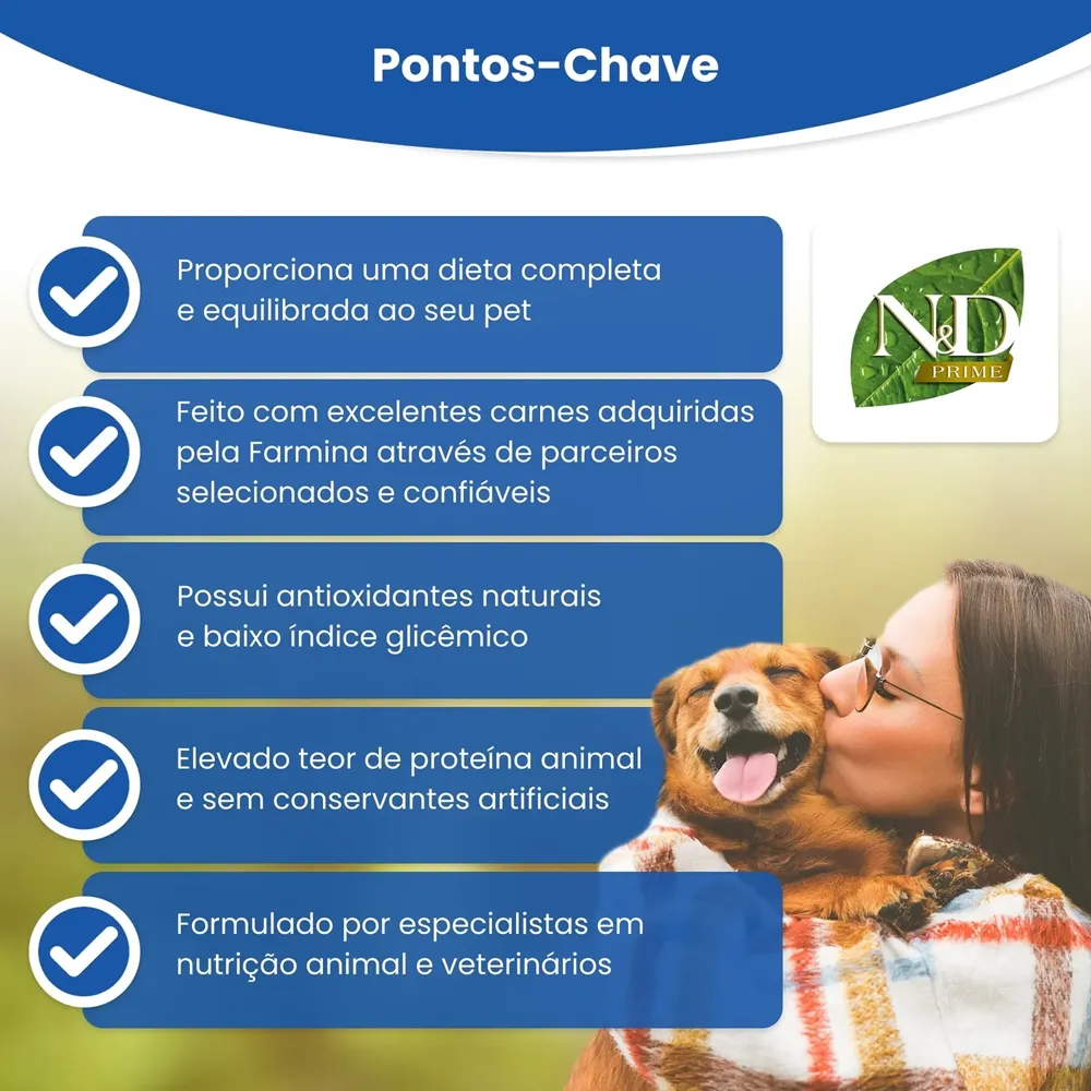 Ração N&D Prime Cães Adultos Maxi Frango — foto 6