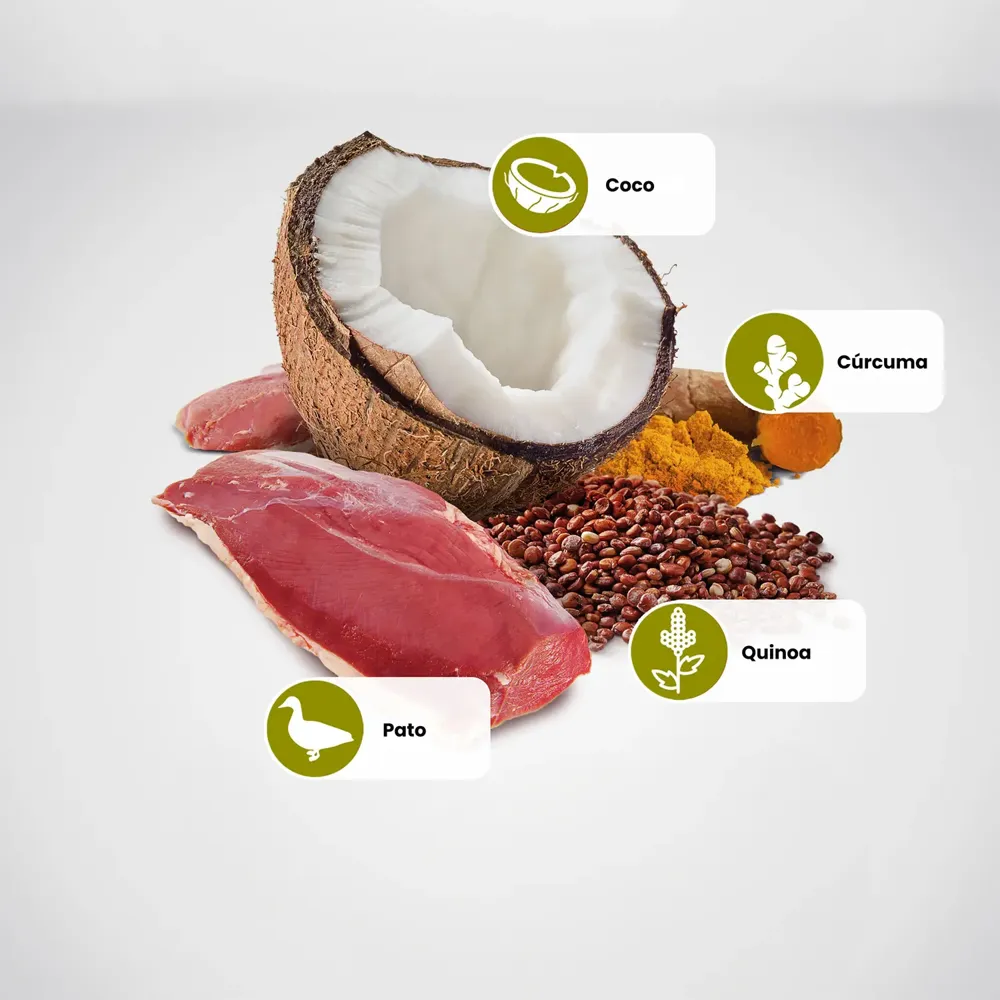Ração N&D Quinoa Cães Adultos Skin & Coat Pato — foto 3