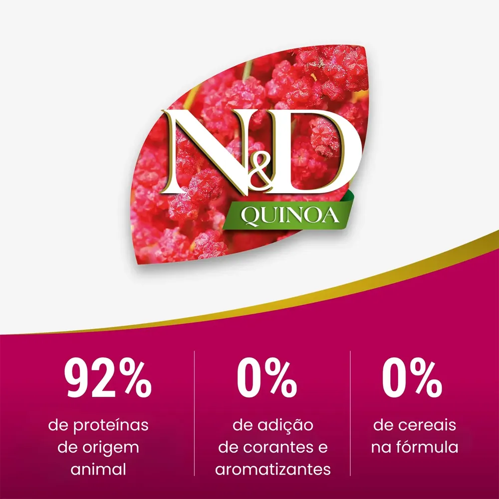 Ração N&D Quinoa Gatos Adultos Digestion Cordeiro — foto 3