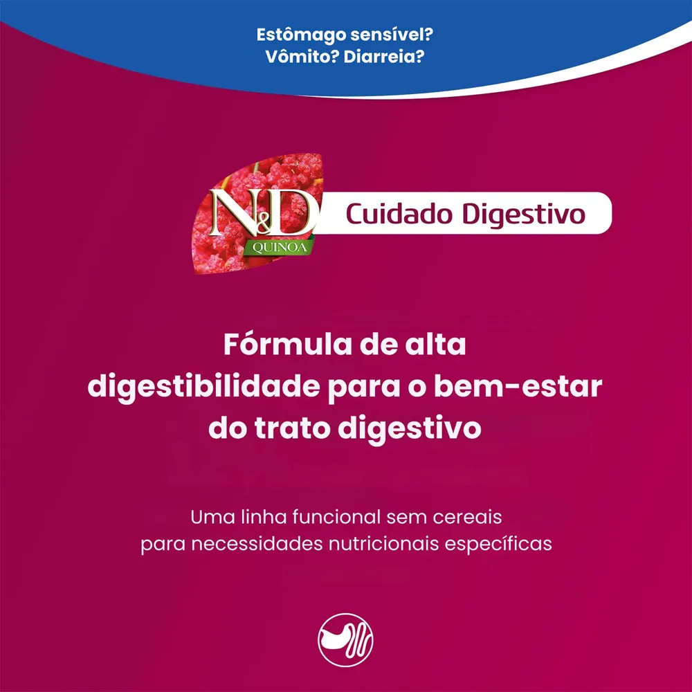 Ração N&D Quinoa Gatos Adultos Digestion Cordeiro — foto 4